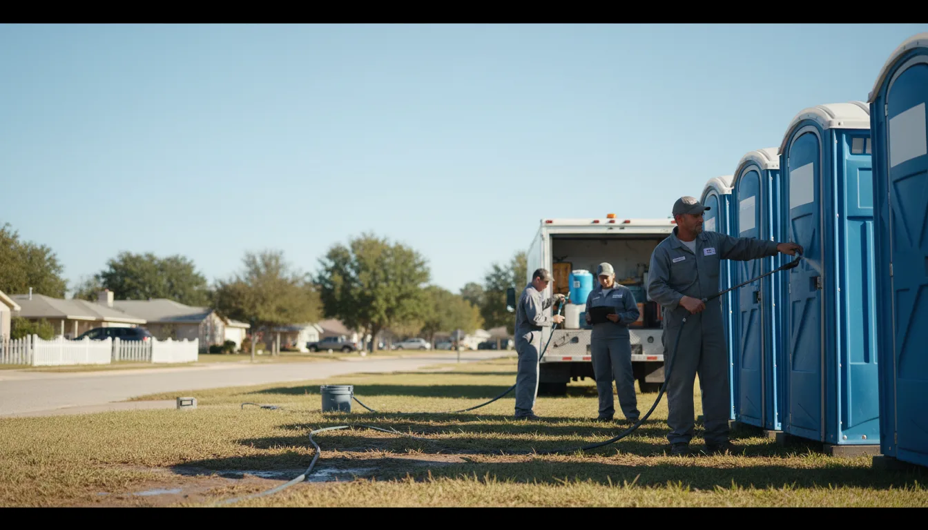 Long-Term Portable Toilet Rental in Spragueville, IA near me
